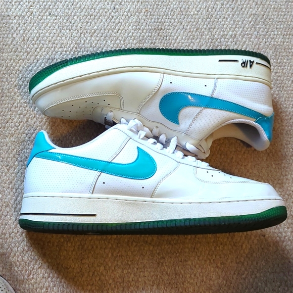 2010 Nike Air Force 1 Low Marina Blue - Size 13 ( 315122-110 ) - Picture 3 of 10